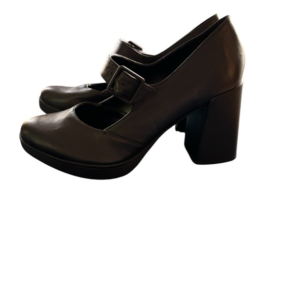 Naturalizer Gen~N Spark Mary Jane Platform Pump Black Size 8.5 3.25”Heel Career - Picture 1 of 6